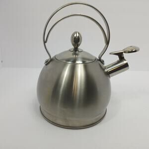 Lenox American by Design Stainless Steel Whistling Tea Kettle 2.5 Qt
